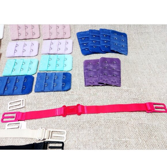 Comfortable Elastic & Non Elastic Bra Extenders set, NWOT - Picture 3 of 6